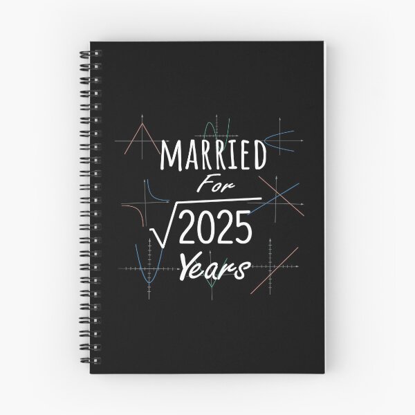Item preview, Math 45th Anniversary Gift Married Square Root Of 2025 Years design designed and sold by Grabitees.