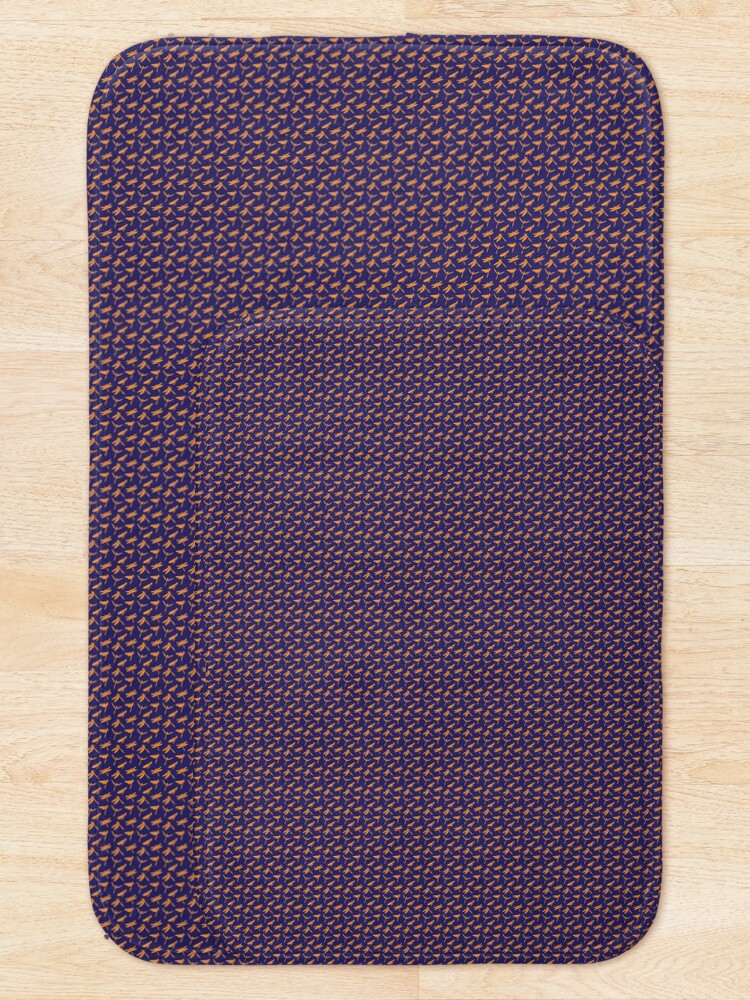 Thumbnail 5 of 6, Bath Mat, Pattern Dragonfly designed and sold by SandaArtDesign.