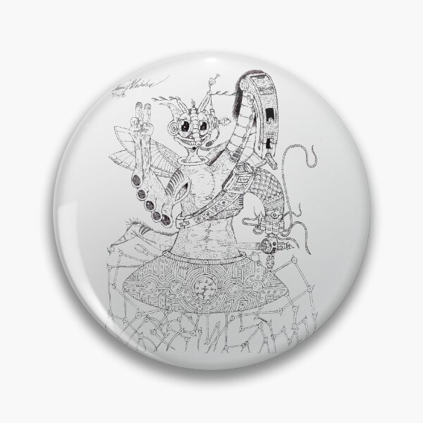 Item preview, DNAlienatrix: Cyborg by BooRat Traditional Art / Drawings / Sci-Fi designed and sold by BooRat.