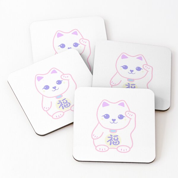 Item preview, Pastel Lucky Cat  designed and sold by chricket.