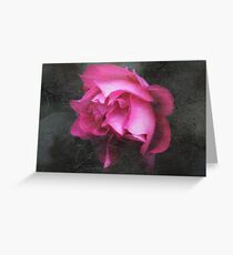 Grunge Blush Greeting Card