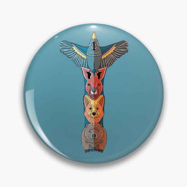 Item preview, Australian Totem Pole designed and sold by marisamartin.