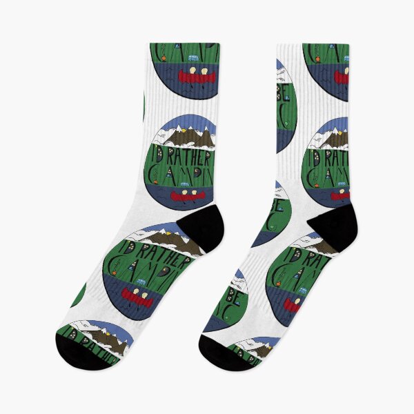 Item preview, I'd Rather Be Camping designed and sold by Laura Lise Wong.
