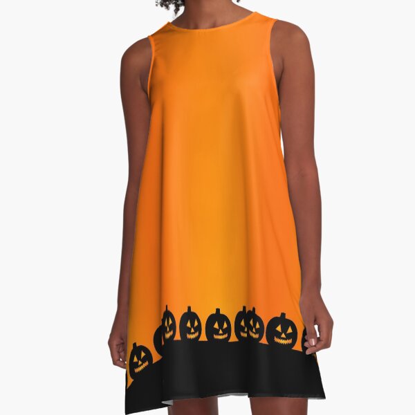 Jack-O'-Lanterns A-Line Dress