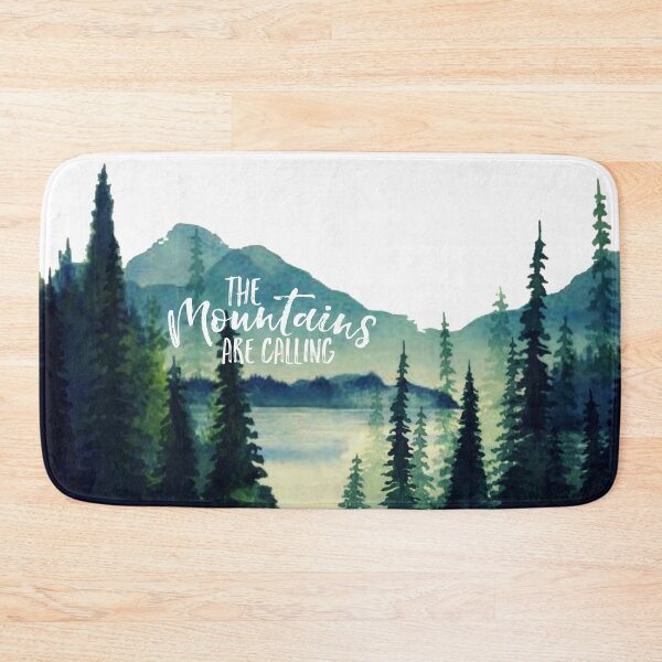 Item preview, The Mountains are Calling designed and sold by Laura Lise Wong.