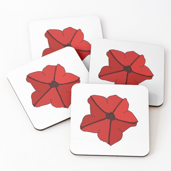 Item preview, Red Petunia designed and sold by KyjdArts.