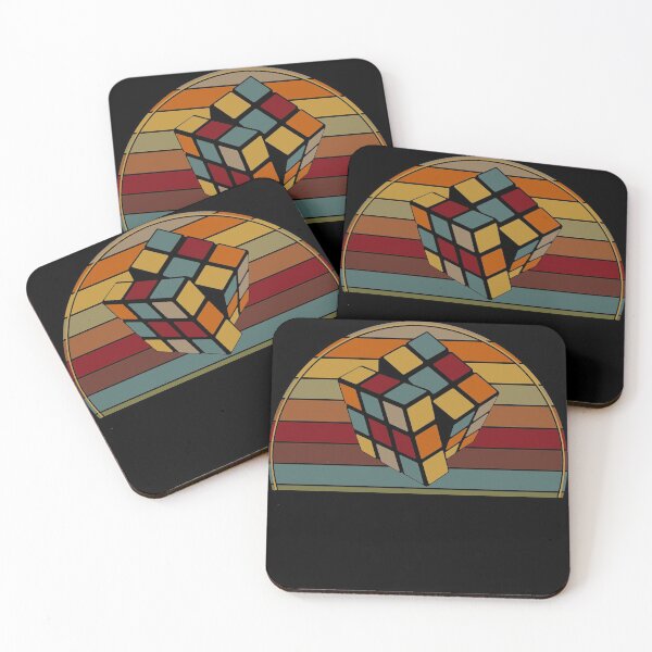 Item preview, Retro Rubiks Cube Speed Solving Vintage Rubix Game designed and sold by Cedinho.