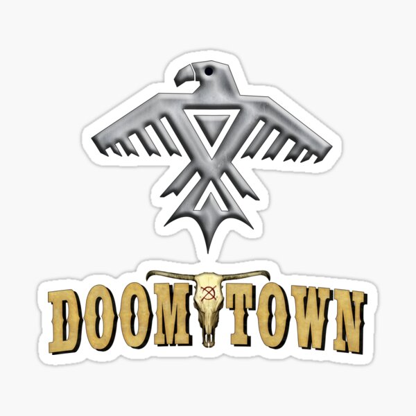 Doomtown First Peoples Faction Sticker