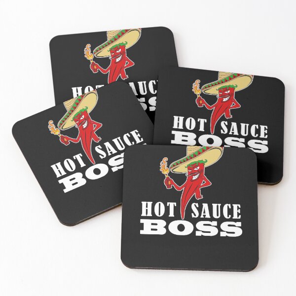 Item preview, Hot Sauce BOSS I Hot Chili and Spicy Food Lover designed and sold by Cedinho.