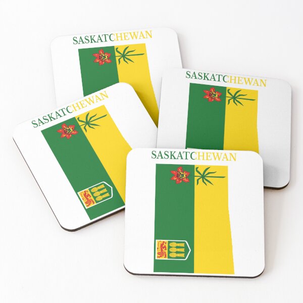 Item preview, Saskatchewan Flag Map, SK, Canada designed and sold by marosharaf.