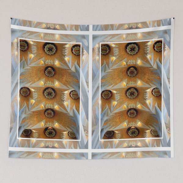 Item preview, Sagrada Familia Ceiling Decoration, Barcelona, Spain designed and sold by Geoffrey Higges.