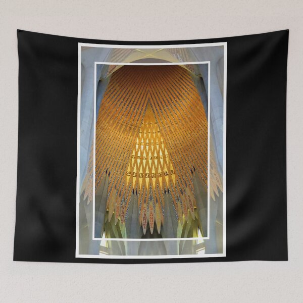Item preview, Sagrada Familia Ceiling Decoration, Barcelona, Spain designed and sold by Geoffrey Higges.