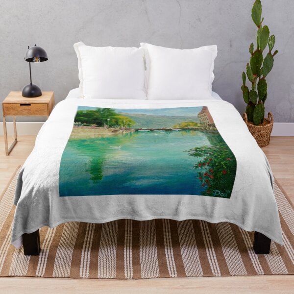Item preview, Annecy in the Autumn designed and sold by Dai Wynn Fine Art.