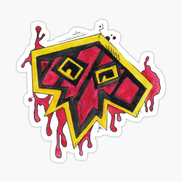 Shaman Splatter Sticker