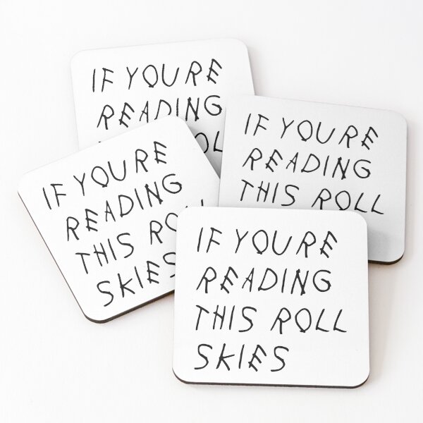 Item preview, If You're Reading This Roll Skies designed and sold by morganderby.
