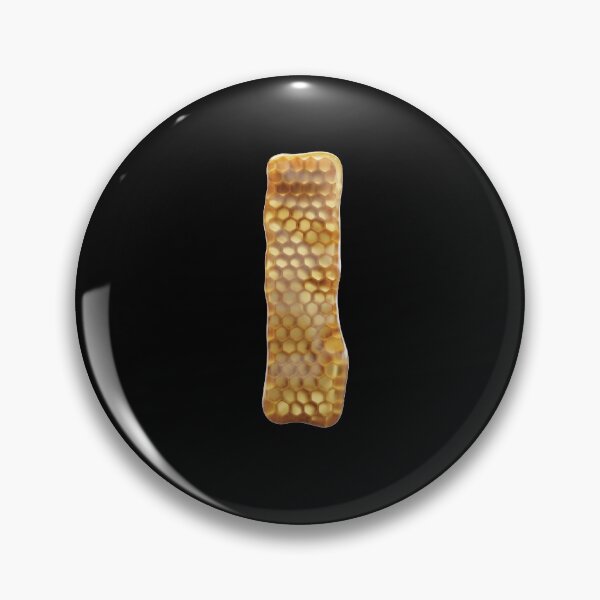 Item preview, I Letter 3d Honey Alphabet Font designed and sold by HelloFromAja.