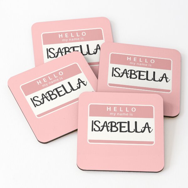 Item preview, Hello my name is Isabella designed and sold by melbournegirl.