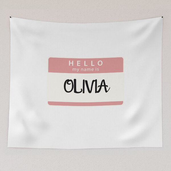 Item preview, Hello my name is Olivia designed and sold by melbournegirl.