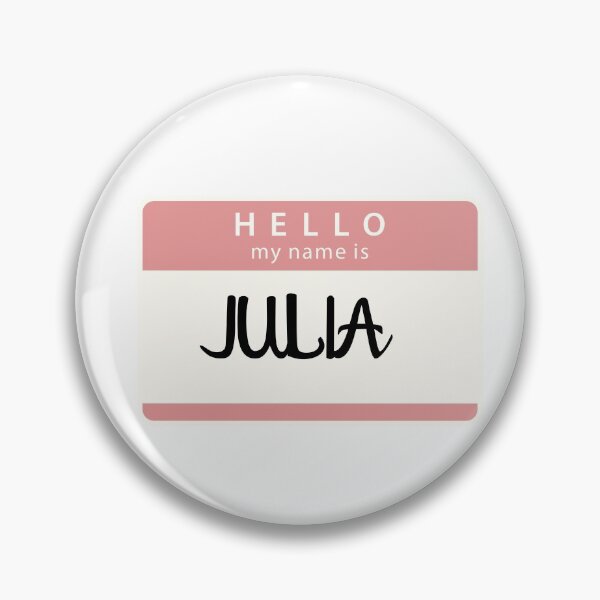 Item preview, Hello my name is Julia designed and sold by melbournegirl.