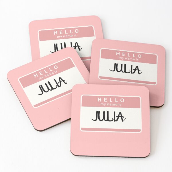Item preview, Hello my name is Julia designed and sold by melbournegirl.