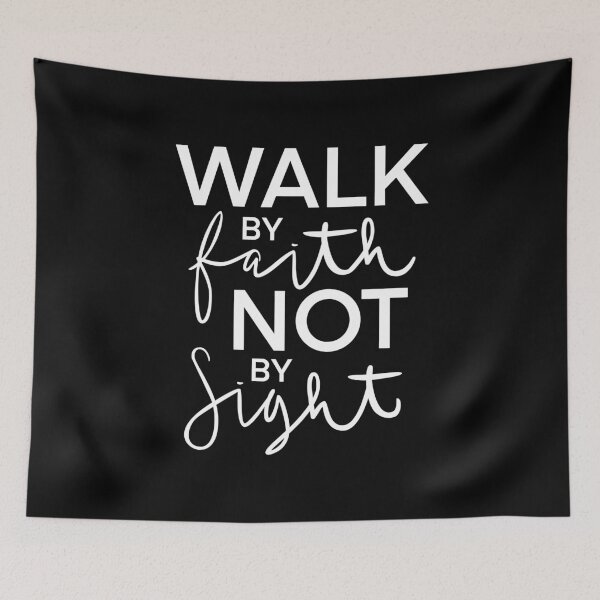 Item preview, Walk by Faith Not by Sight designed and sold by themoodydecor.
