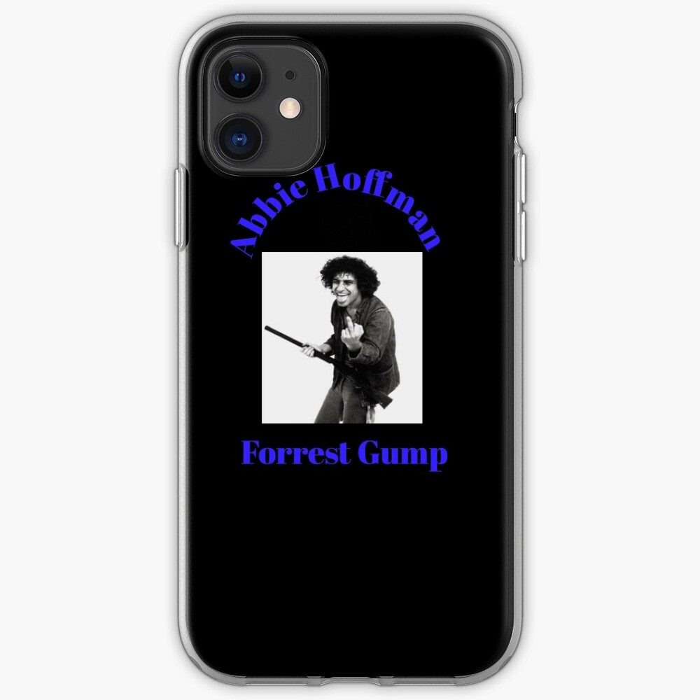 abbie hoffman forrest gump t-shirts iPhone Case & Cover