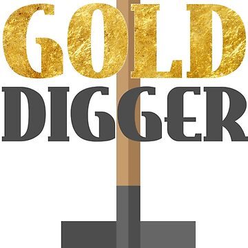 Poster D&G - gold digger, Wall Art, Gifts & Merchandise