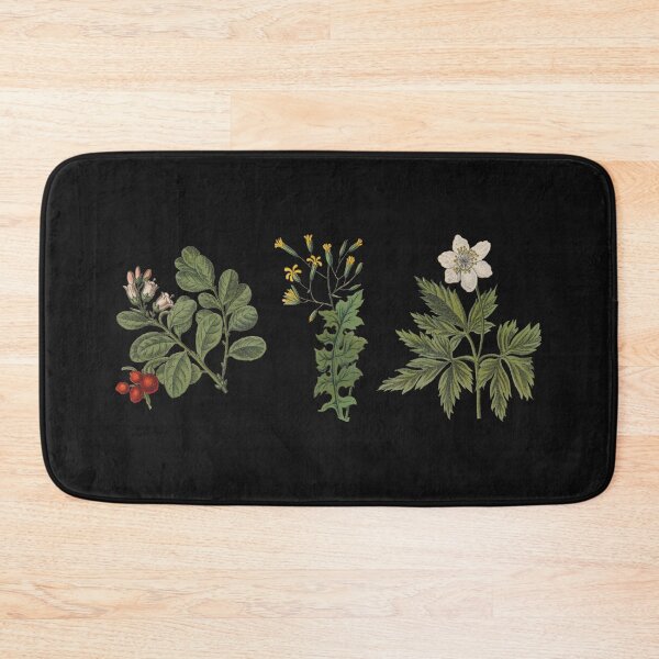 Item preview, Botanical flower chart designed and sold by bohoDecor.