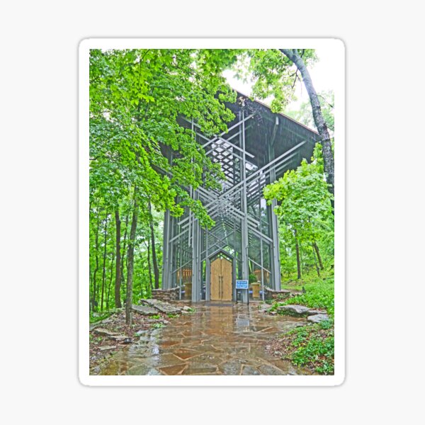 Thorncrown Chapel, Eureka Springs Sticker