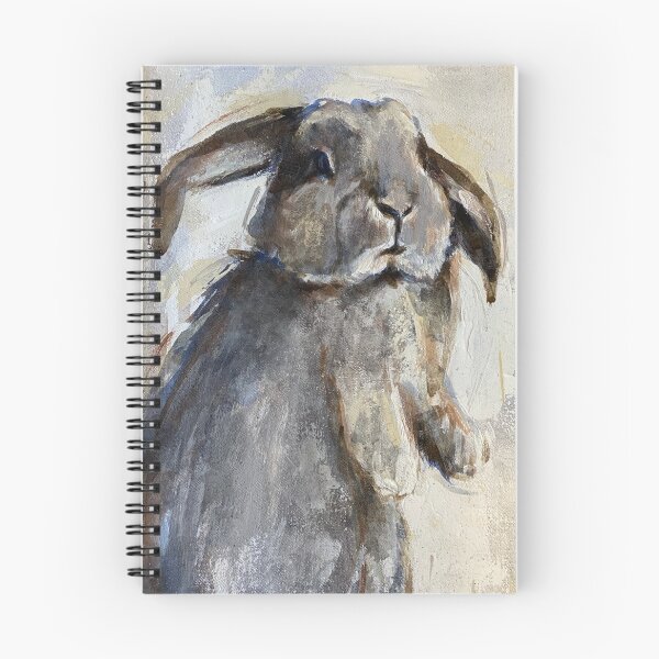 Item preview, Grey Bunny Painting designed and sold by Julie Mayo.