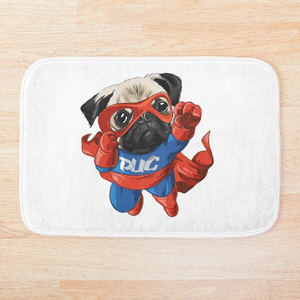 Item preview, Aquí viene el Super Pug designed and sold by Eskitus Fashion.