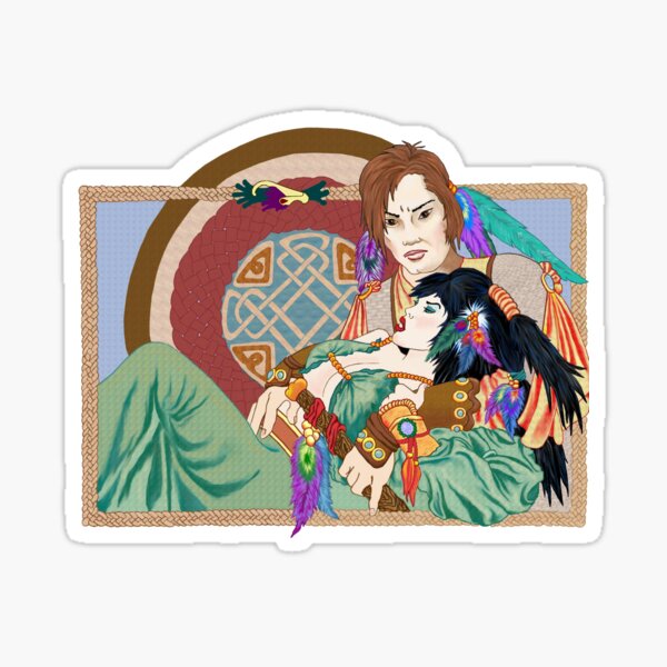 Vista previa del artículo con la obra « Boann», diseñado y vendido por redqueenself.