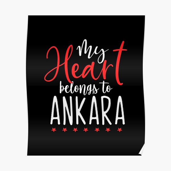My Heart Belongs To Ankara Poster