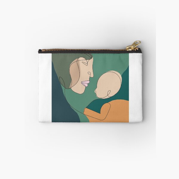 Item preview, Mum and Baby colour one line #2 designed and sold by GemsLineArt.