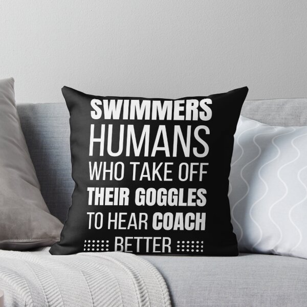 Item preview, Swimmers - Humans Who Take Off Their Goggles To Hear Coach Better - Best Funny Swimmer Gift | Swimming designed and sold by sviatos.