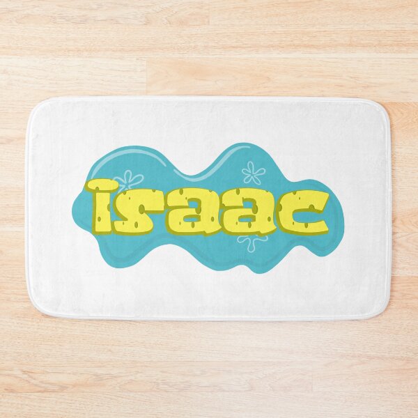 Item preview, Boy Name Isaac in SpongeBob Cartoon Style designed and sold by Space-Bug.