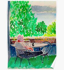 Enjoying the View Poster