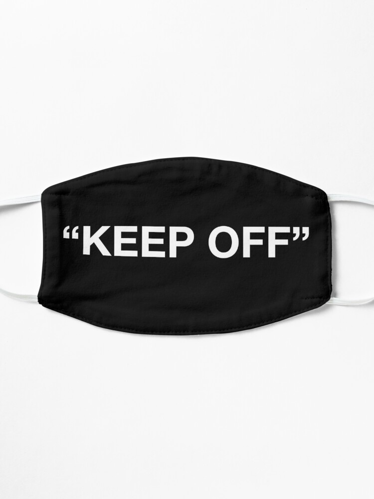 Alternate view of Virgil Abloh - Keep Off - WHITE Mask
