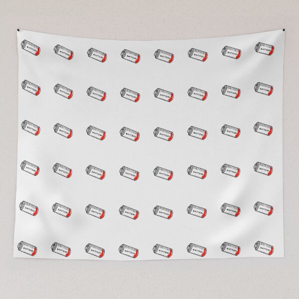 Item preview, Low Battery Design designed and sold by Liss Art Studio.
