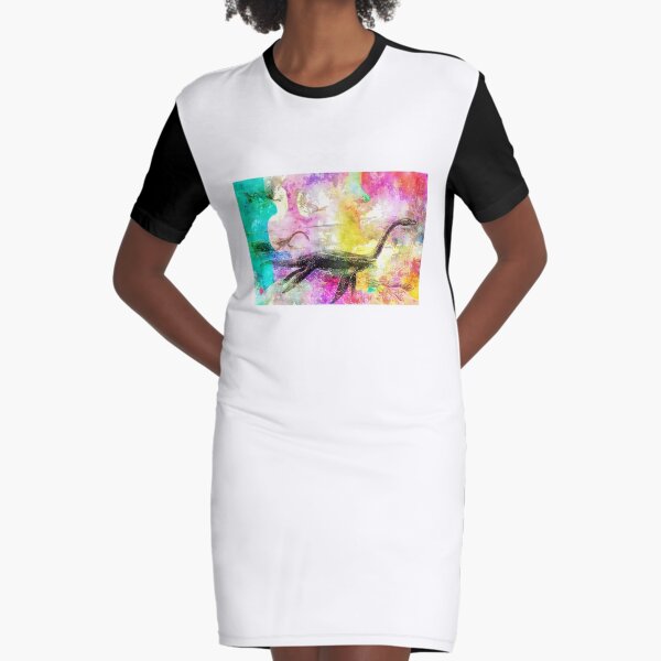 Monsters Graphic T-Shirt Dress