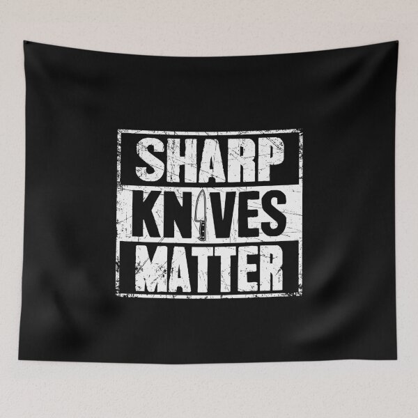 Item preview, Sharp Knives Matter Chef designed and sold by Captain Mood.