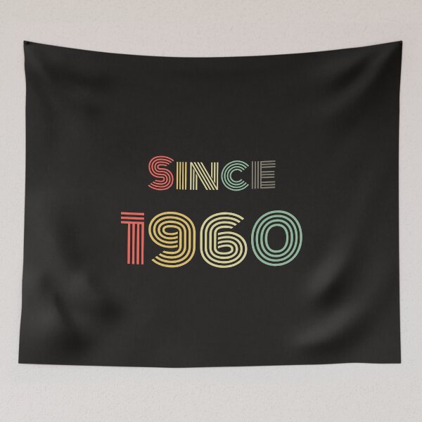 Item preview, 60th birthday retro vintage 1960 celebration shirt designed and sold by Branjos.