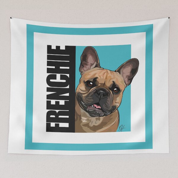 Item preview, FRENCHIE 2 - French Bulldog funny French Bulldog designed and sold by dogarts.