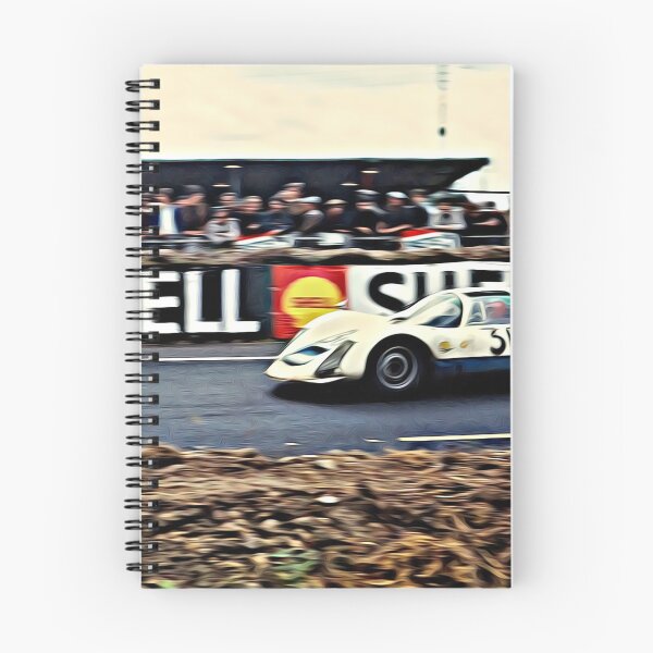Item preview, Le Mans 1966 Art Print – Ford GT40 vs Ferrari Classic Racing designed and sold by Road To Track.