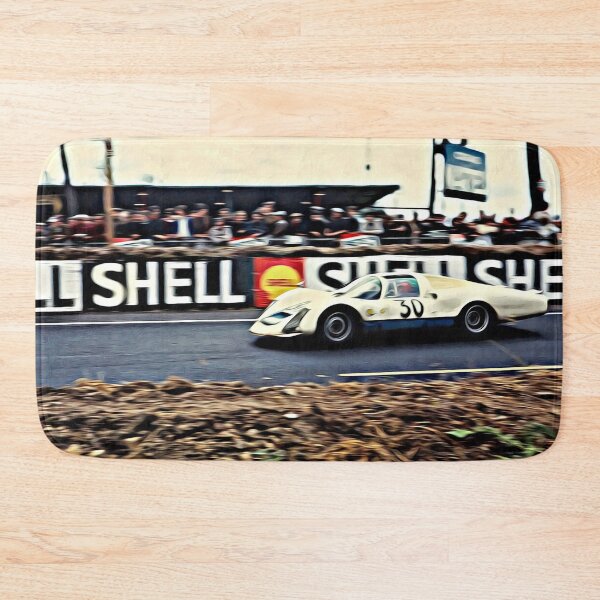 Item preview, Le Mans 1966 Art Print – Ford GT40 vs Ferrari Classic Racing designed and sold by Road To Track.