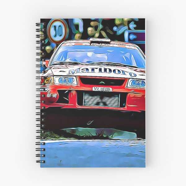 Item preview, Mitsubishi Lancer Evolution VI Rally Action Poster – Tommi Mäkinen Legend Art designed and sold by Road To Track.