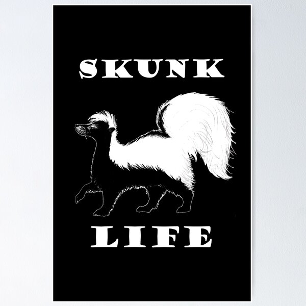 love skunk  Poster for Sale by MAGIC-LAB-SHOP