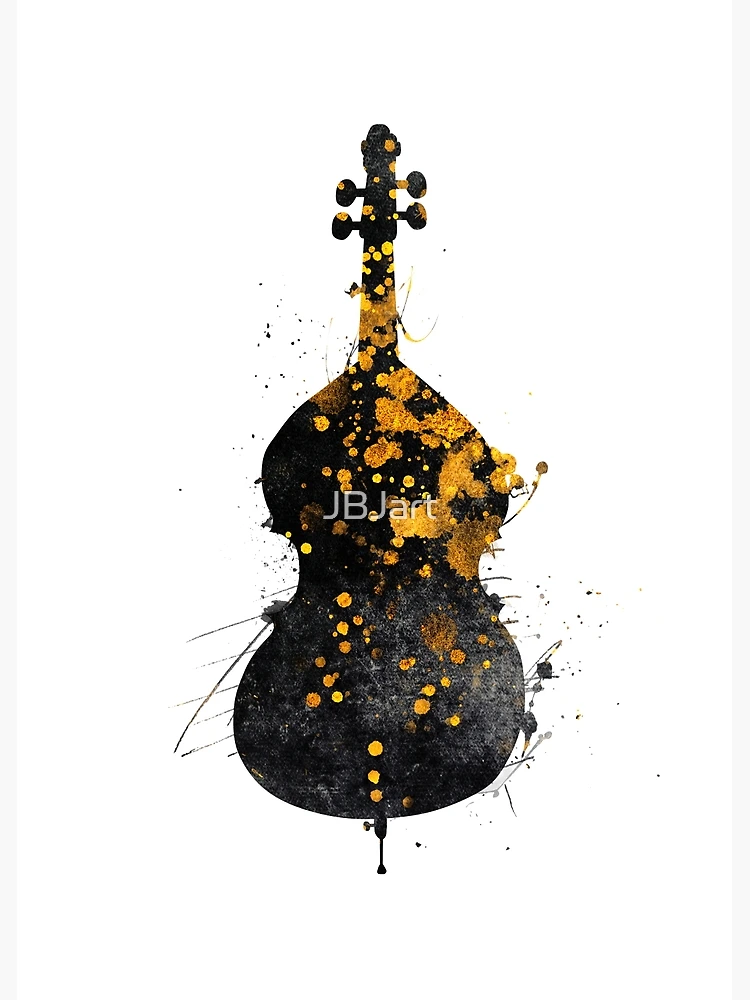 Online Double bass - Photo - Poster Giclée Print