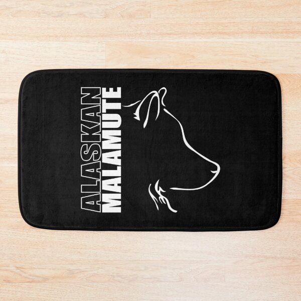 Item preview, Alaskan Malamute dog canine profile designed and sold by dogarts.