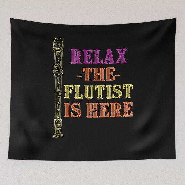 Item preview, Flute player Funny flute designed and sold by bestshirtdesign.